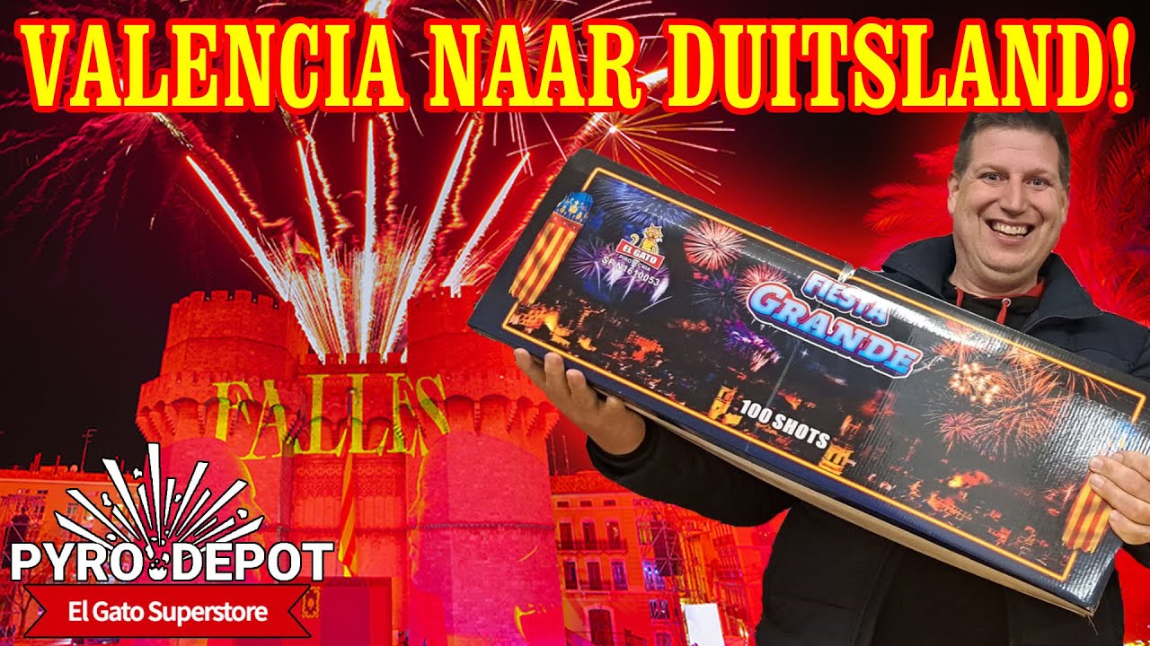 SPAANS VUURWERK TE KOOP VLAK OVER DE GRENS!!!