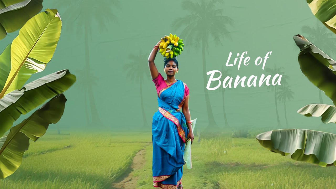 The Life of Banana! and the Crispy Nendran Chips with yellow Banana Treat | A Village Life | EP:01
