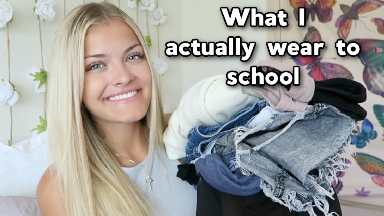 Outfits I actually wear to school