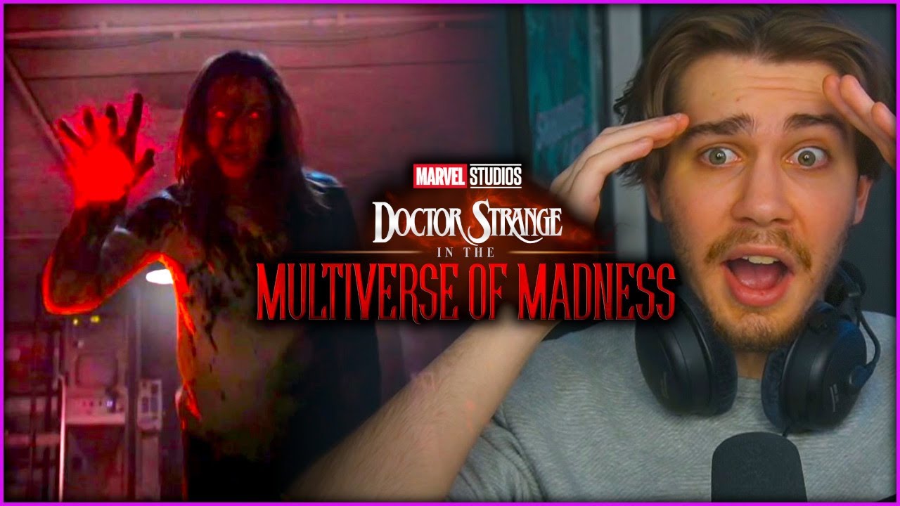 Doctor Strange in the Multiverse of Madness Official Trailer #2 REACTION! +TV SPOT & (BREAKDOWN)