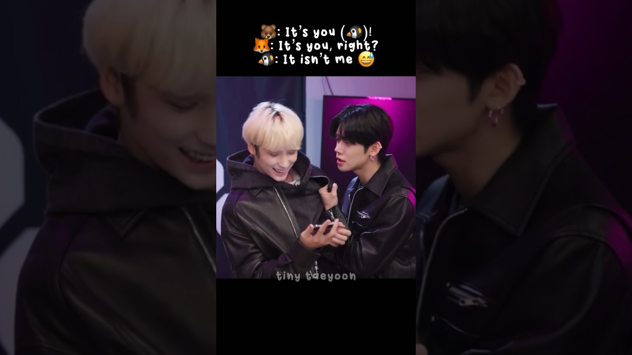 TXT suspecting each other like clowns 🤡 #txt #yeonjun #soobin #beomgyu #taehyun #hueningkai #shorts
