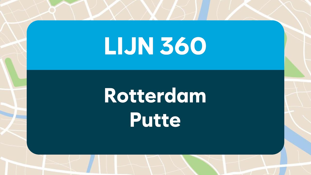 Lijn 360 Rotterdam - Putte