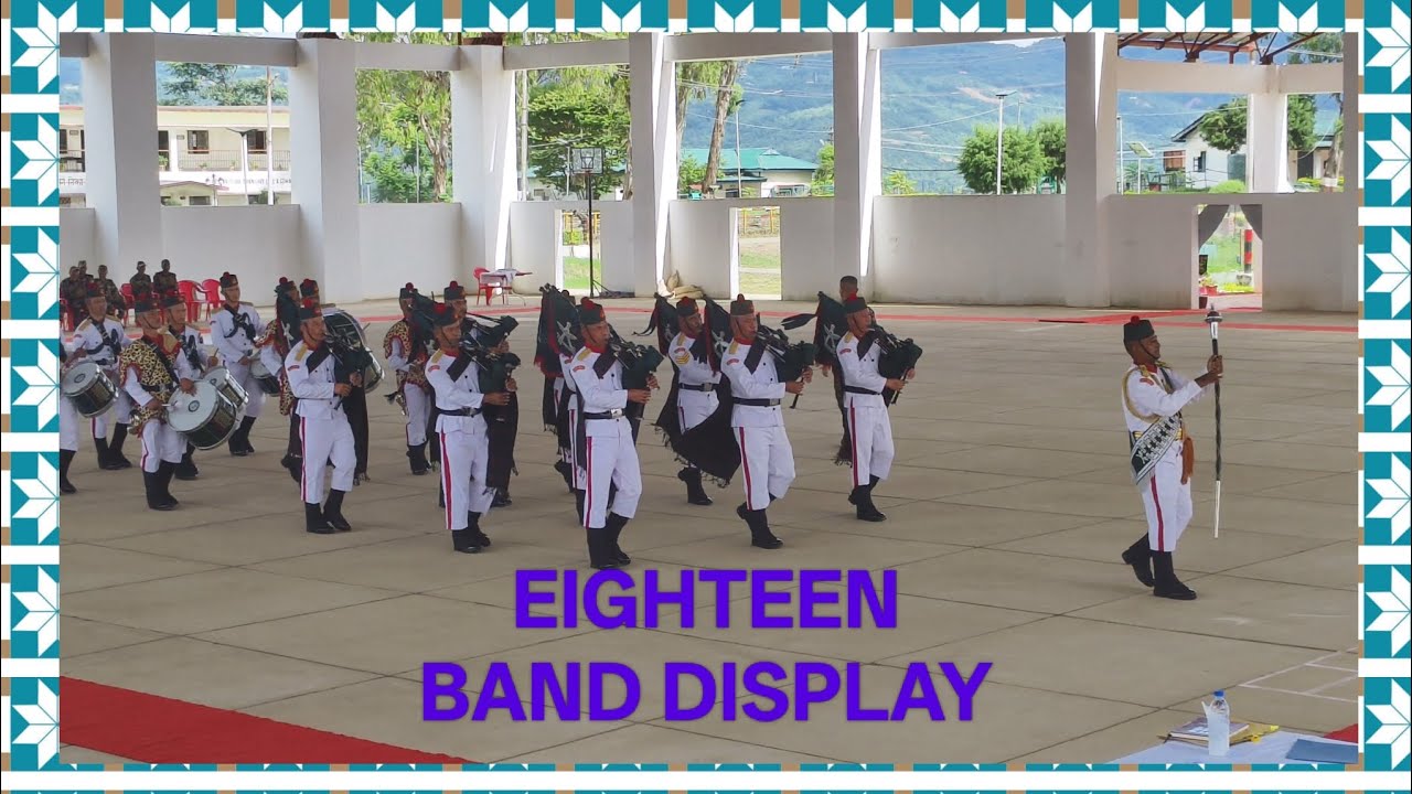 Eighteen Pipe Band Display 15/07/2025 at Somsai #video #pipeband #display #band