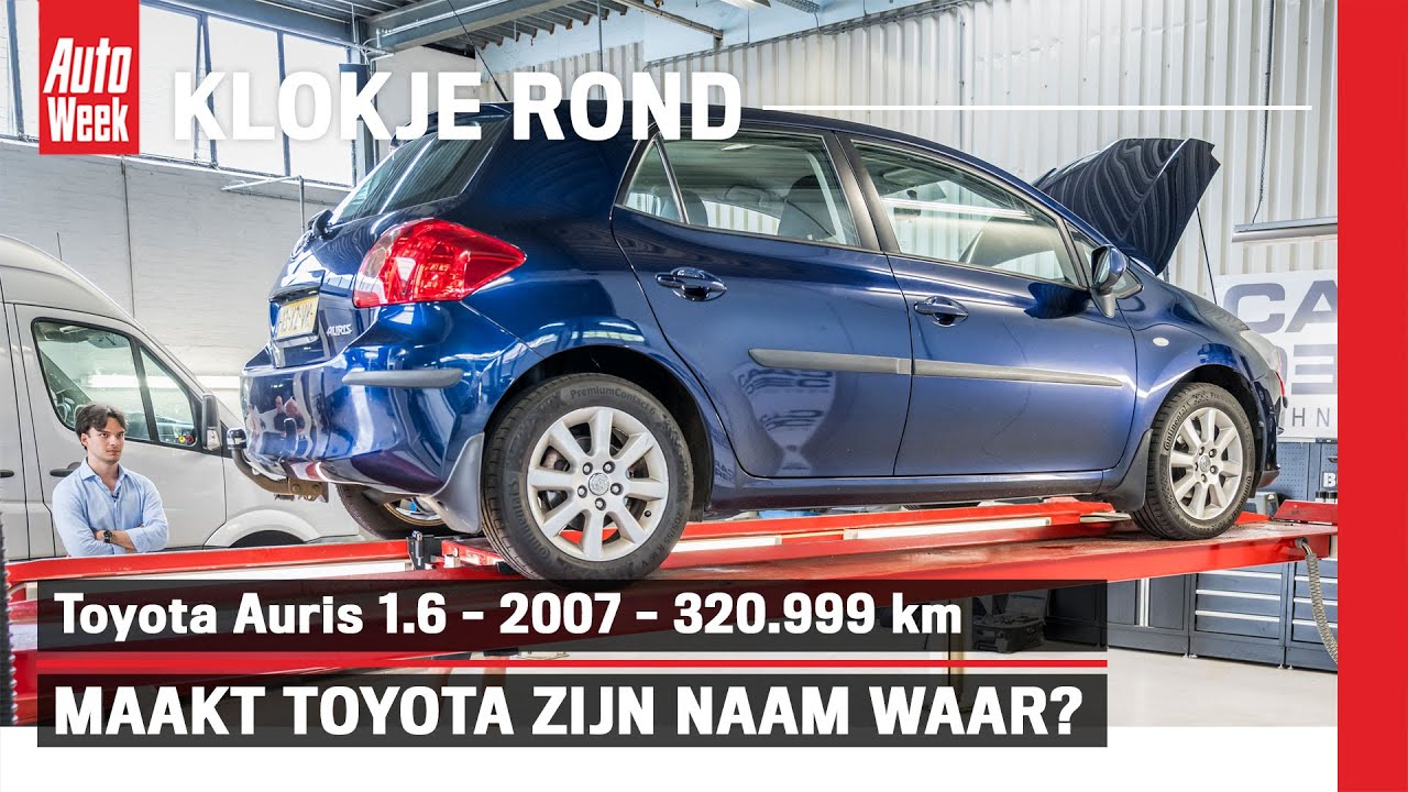 Toyota Auris 1.6 – 2007 – 320.999 km - Klokje rond