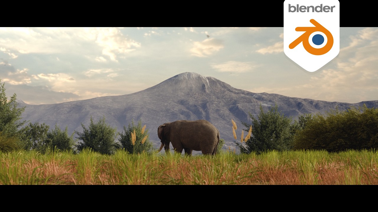Recreation of my Vacation Footage in Blender | 3D Animated Short #blender
