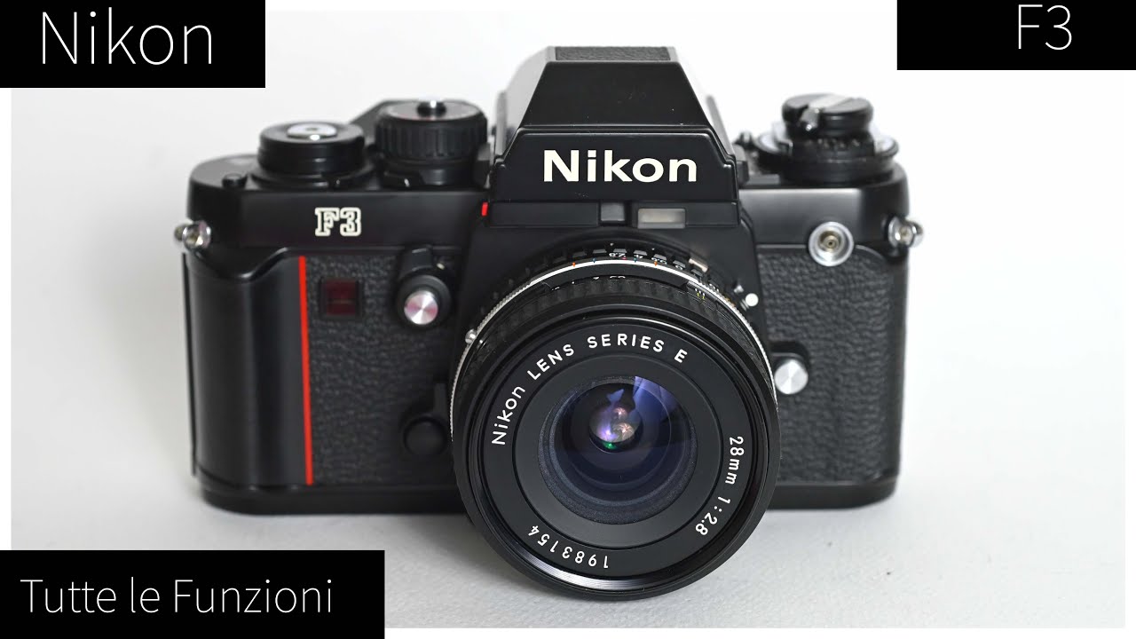 Nikon f3 come si usa? Tutte le funzioni nel dettaglio - parte 2