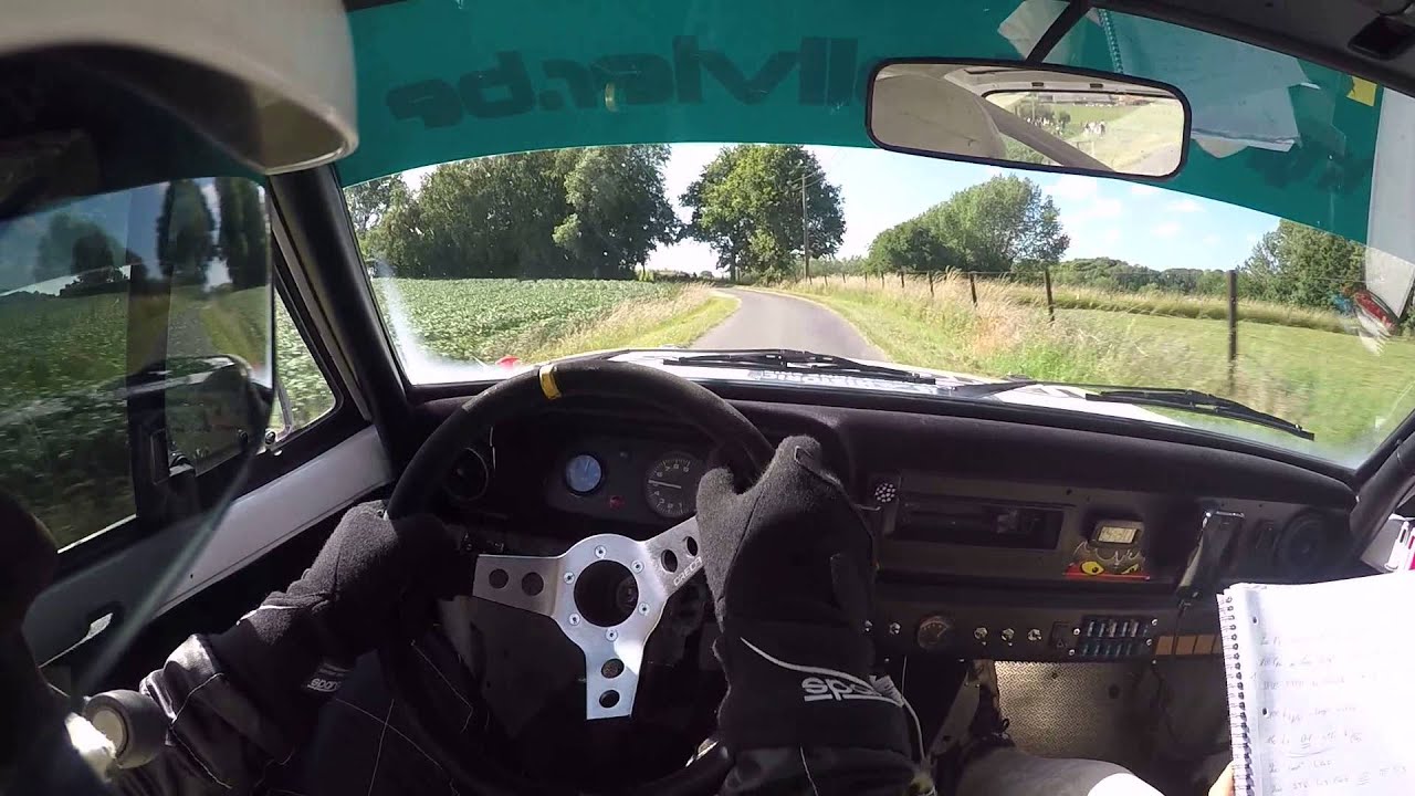 Rally van Ieper 2015 - KP Kemmel - OLIVIER (ONBOARD)