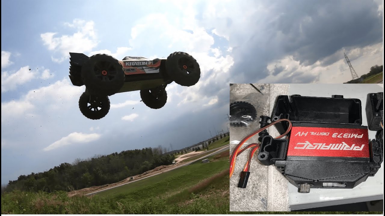 ARRMA KRATON 8s new Primal RC servo bash.  How did it perform??🚀🚀