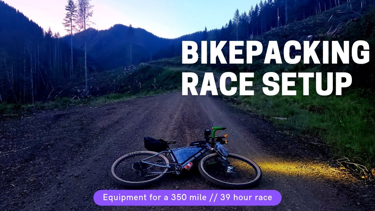 Bikepacking Race Setup for 350 Mile // 39 Hour Event