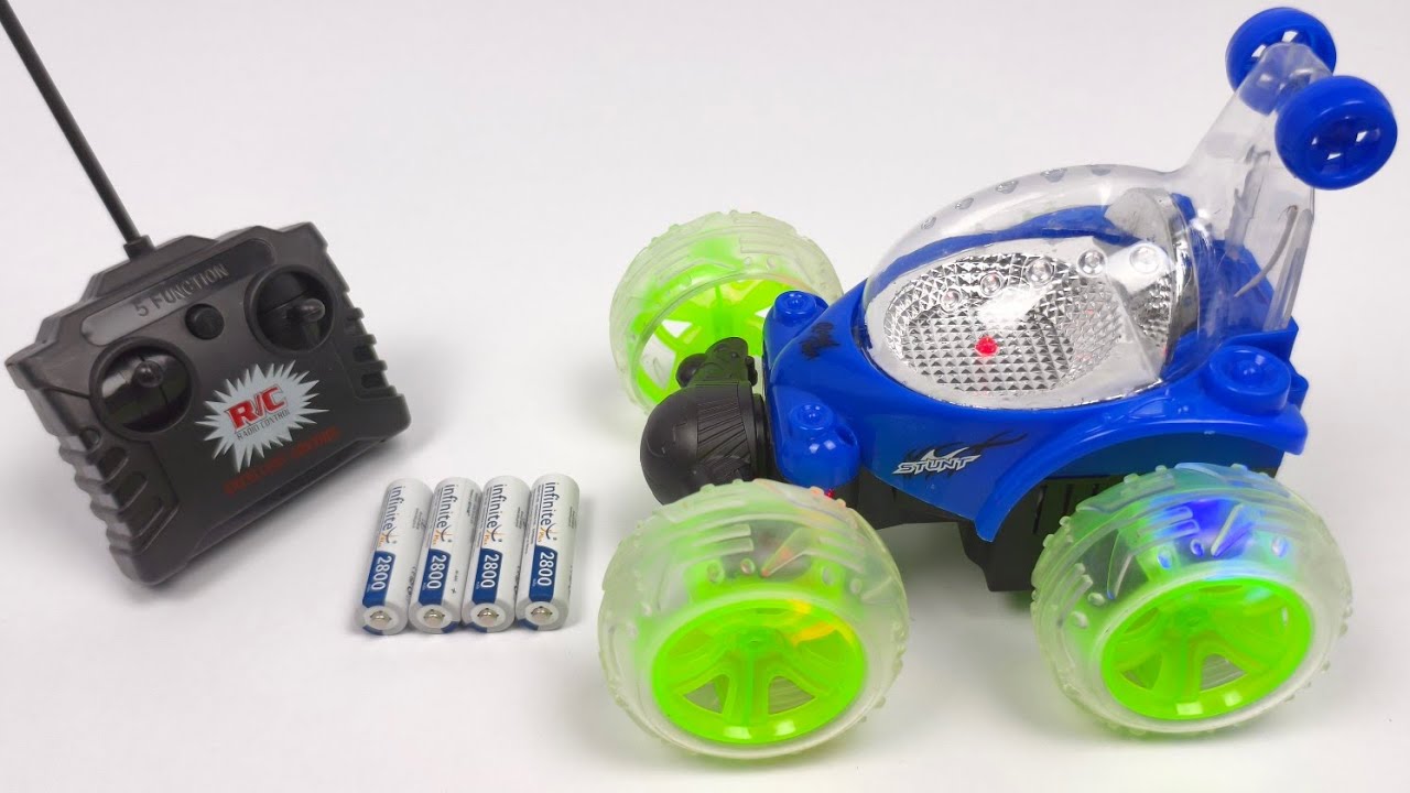 Unboxing Rechargeable 5 Function Radio Control Stunt King Car, Remote Control Car, Radio Control Car