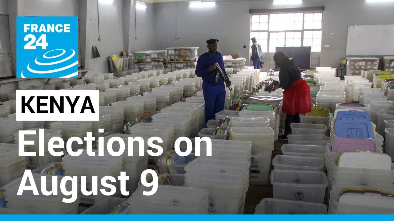 Kenyan presidential candidates in final dash before vote to succeed Kenyatta &bull; FRANCE 24 English