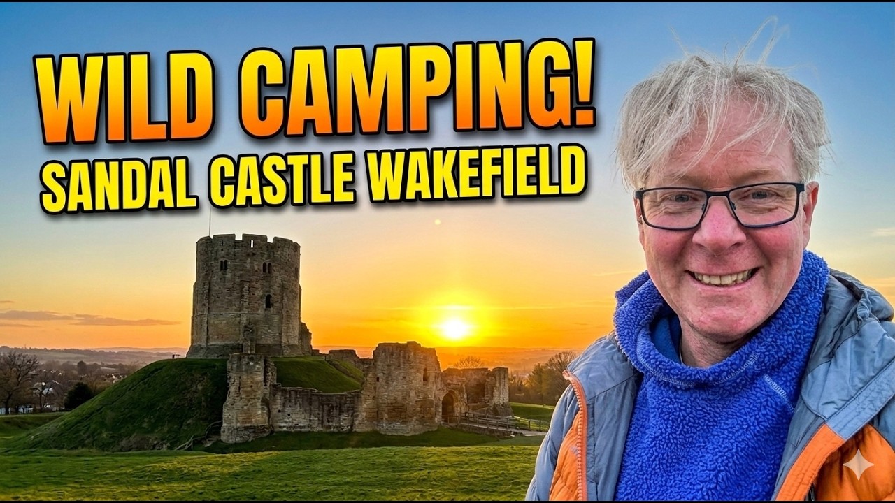 Alone at Night in the Ruins of Sandal Castle (WIldcamp)