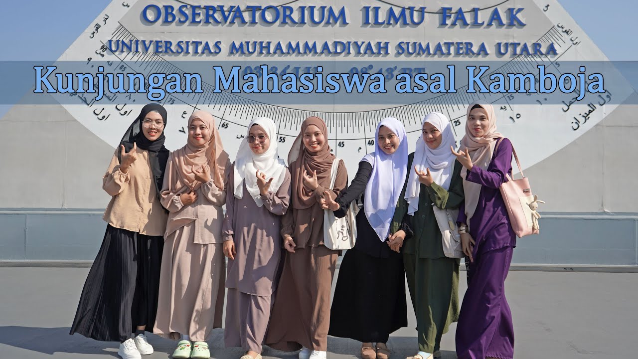 Mahasiswa UMSU Asal Kamboja [Kunjungan]