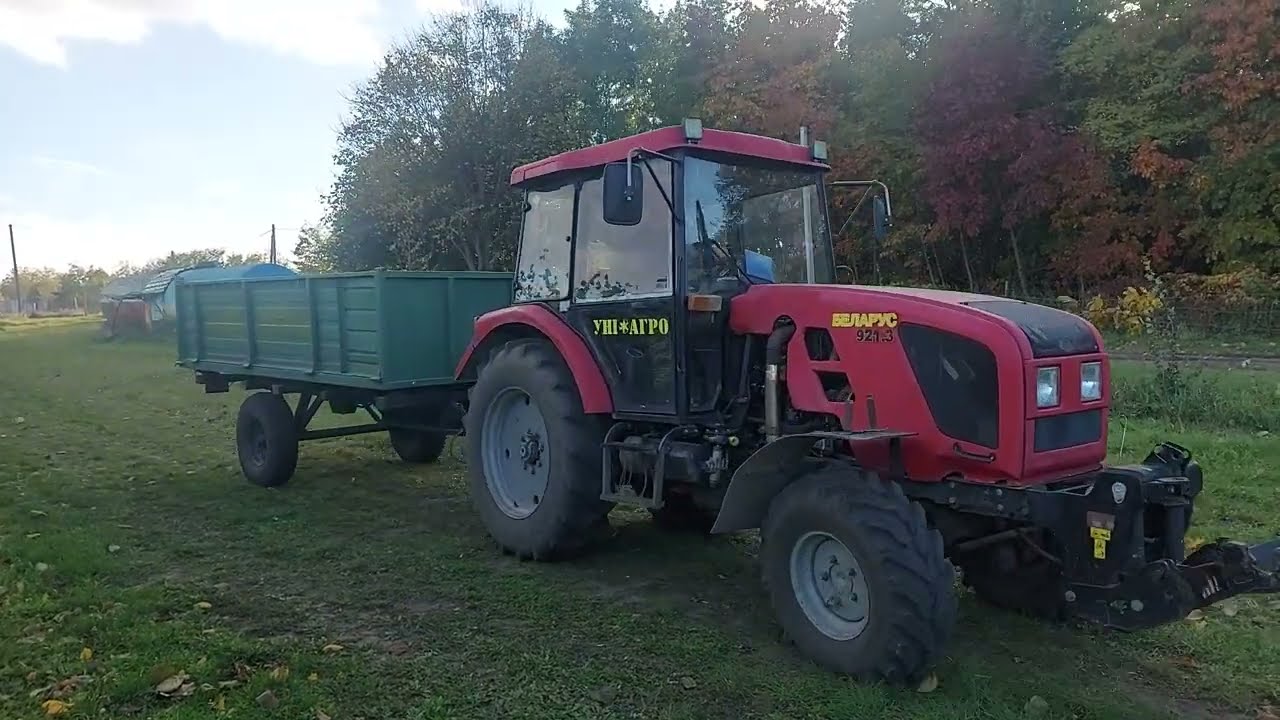Золотий горішок. Збір фундука врожаю 2022р.Навісний комбайн.