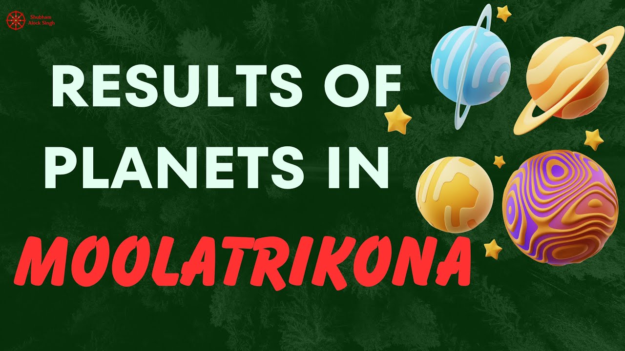 Result of Planets in Mula Trikona Sign| #astrology #learnastrology #vedicastrology #planets #astro