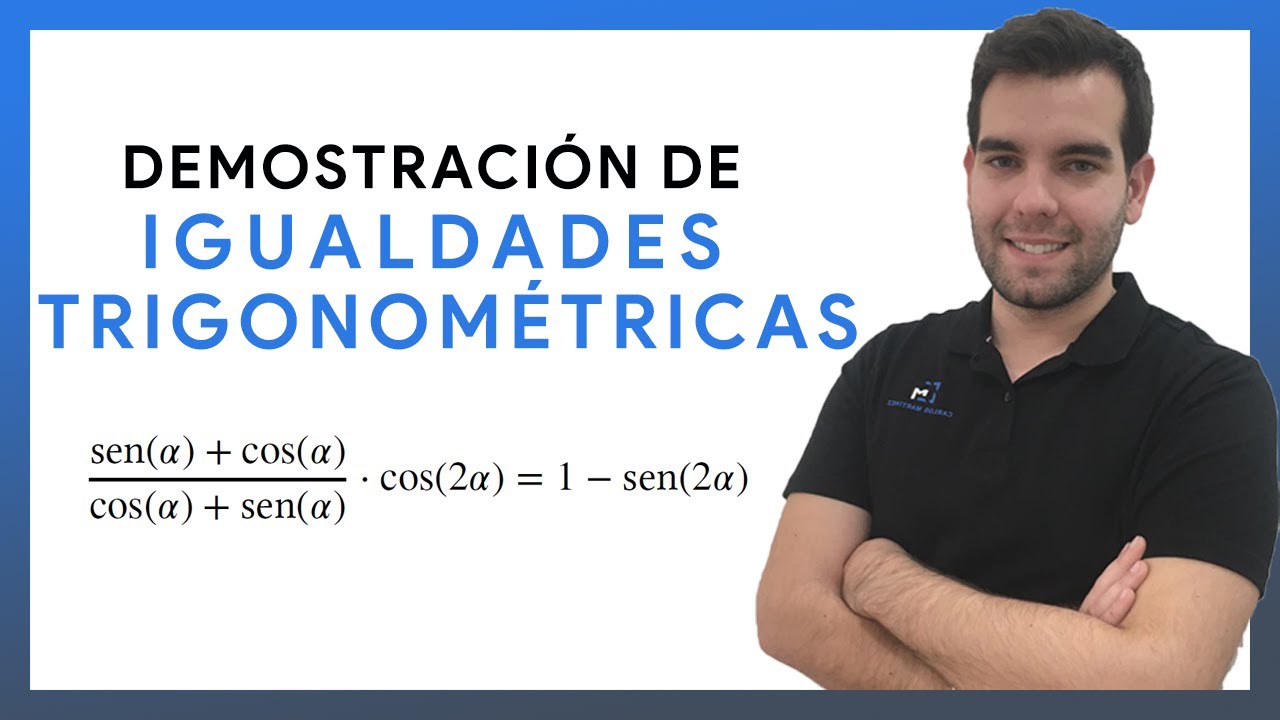 🥇 Igualdades trigonométricas ejercicios | Demostración de identidades trigonométricas 1 Bachillerato