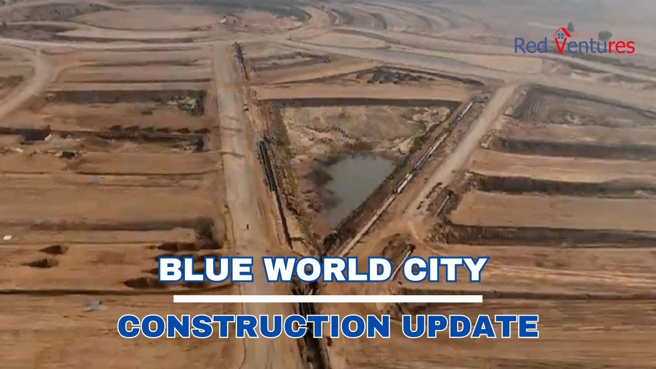 Tourism Business District Construction Update - Blue World City