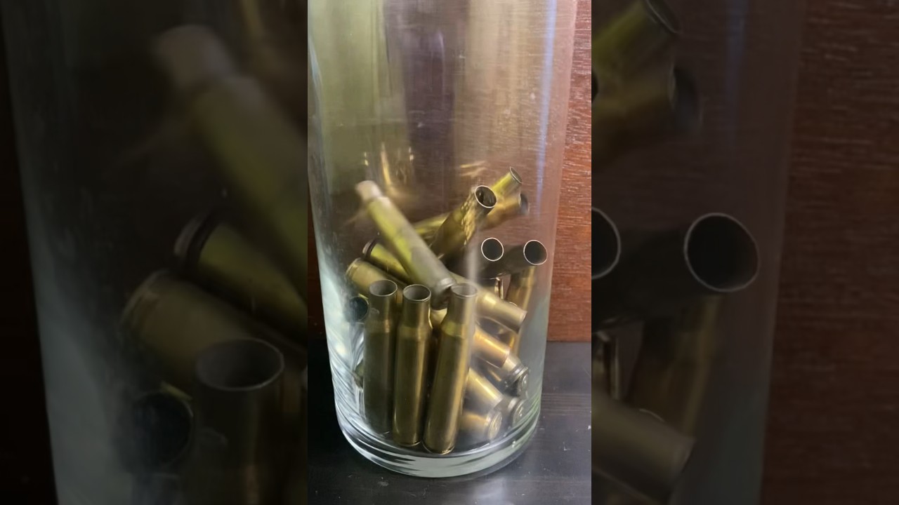 Incredibly Satisfying 30-06 Bullet Shells! #satisfying #short #subscribe ￼￼