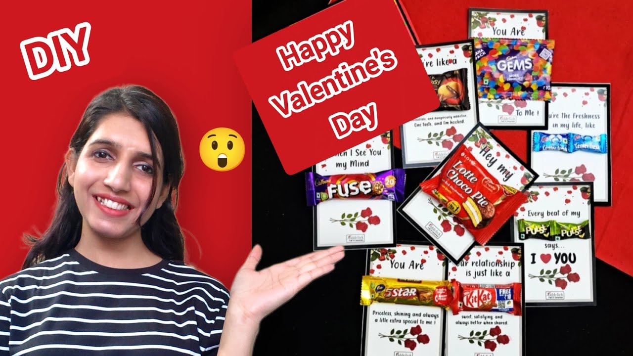 DIY Valentine's Day Ke Liye Gift Box #diy #valentinesday #crafterpriya #youtube 