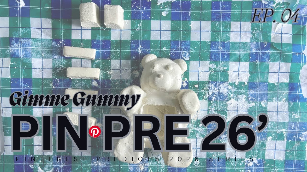 DIY Gummy Bear Desk Block Calendar x Air Dry Clay | Pinterest Predicts 2026 : Gimme Gummy