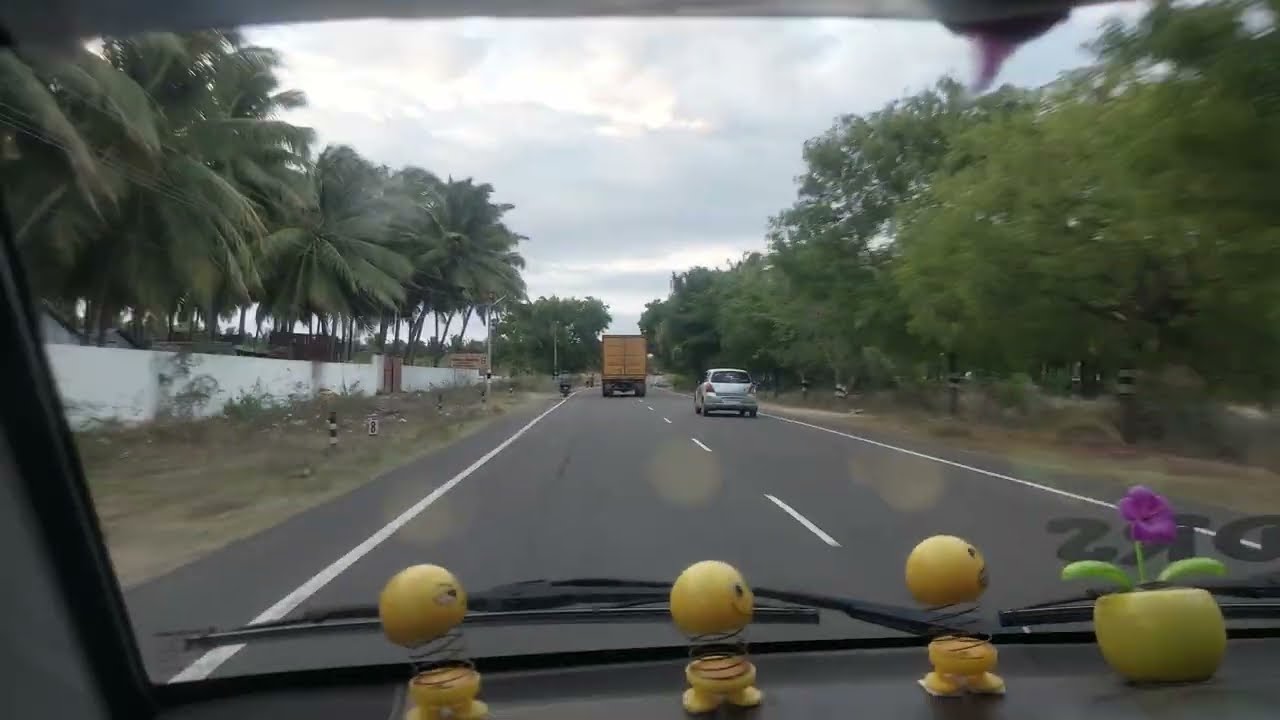 Palladam to kethanur car trip #palladam #tiruppur #udumalaipet