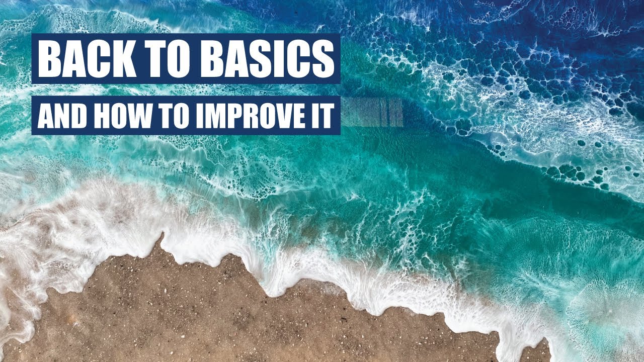 Back to Basics - Epoxy Resin Beach with Real Sand and Cremains
