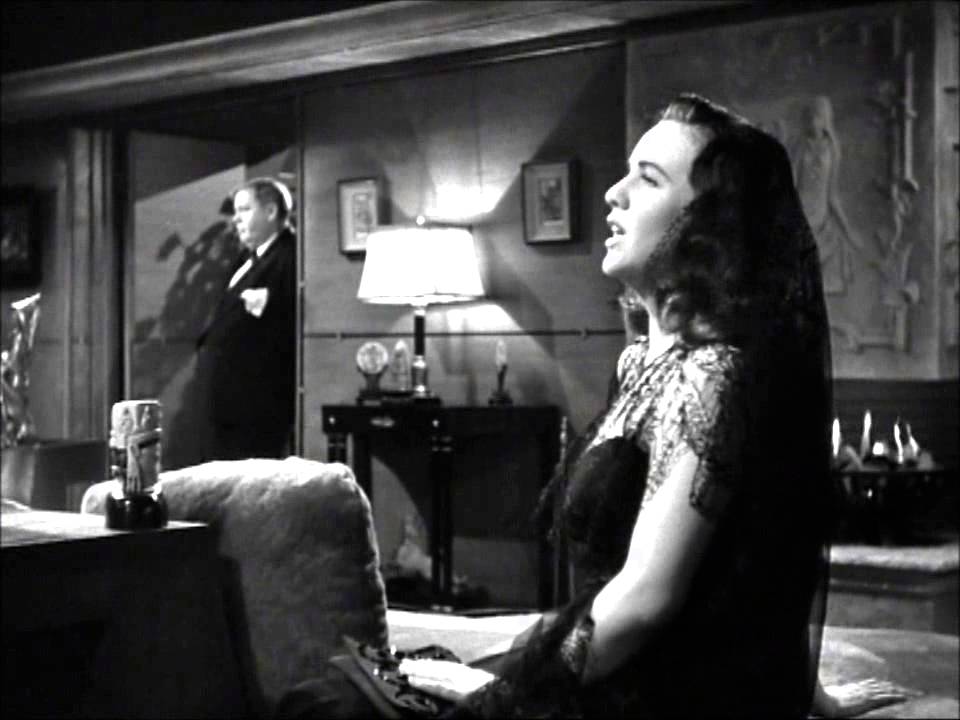 Deanna Durbin sings 'Danny Boy' for Charles Laughton in 