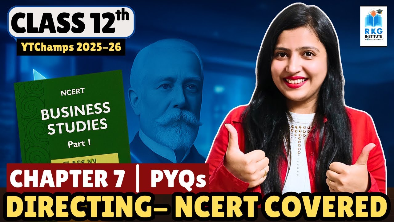 Class 12 Business Studies Chapter 7 : Directing | Practice Questions Part 1