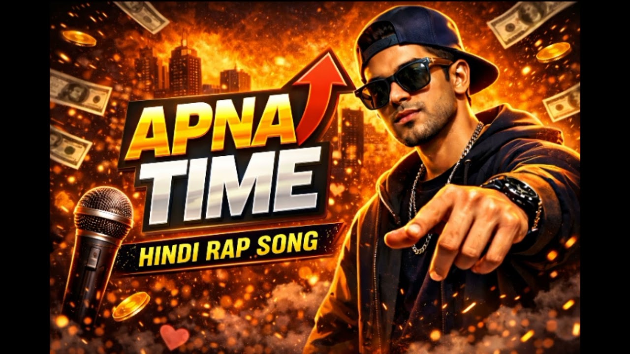 APNA TIME- HINDI RAP SONG👊 //#song #music #rap #trendingsong 