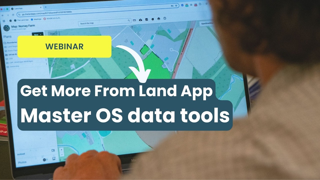 Master Your Land App: How to Access and Use Ordnance Survey data in Land App