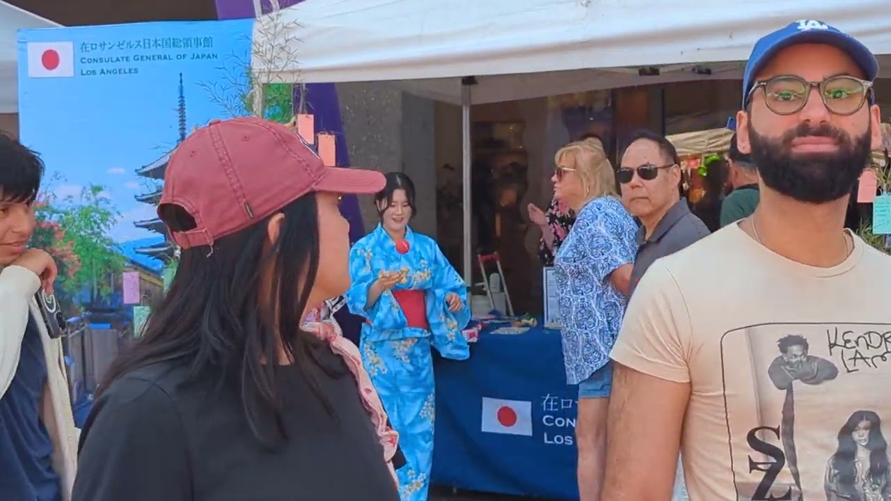 Nisei week Little Tokyo Los Angeles CA 