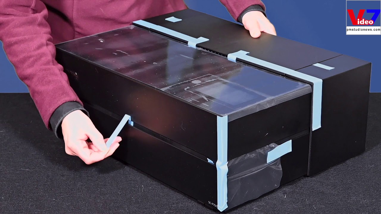 Epson  SC-P700 per Stampa Fine Art, Prima parte - Unboxing