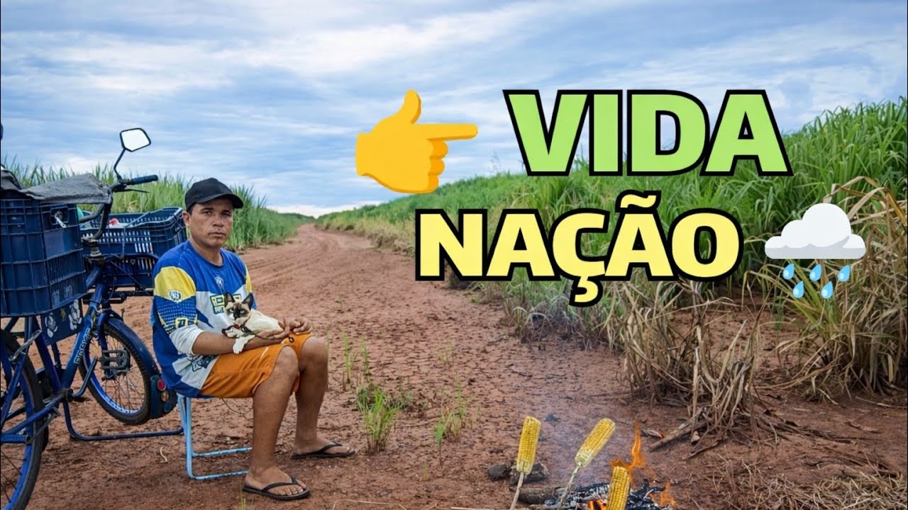 👉 DORMINDO  NO PASTO, NA CHUVA E NO SOoL🌧️☀️🔥🍳 EP 103
