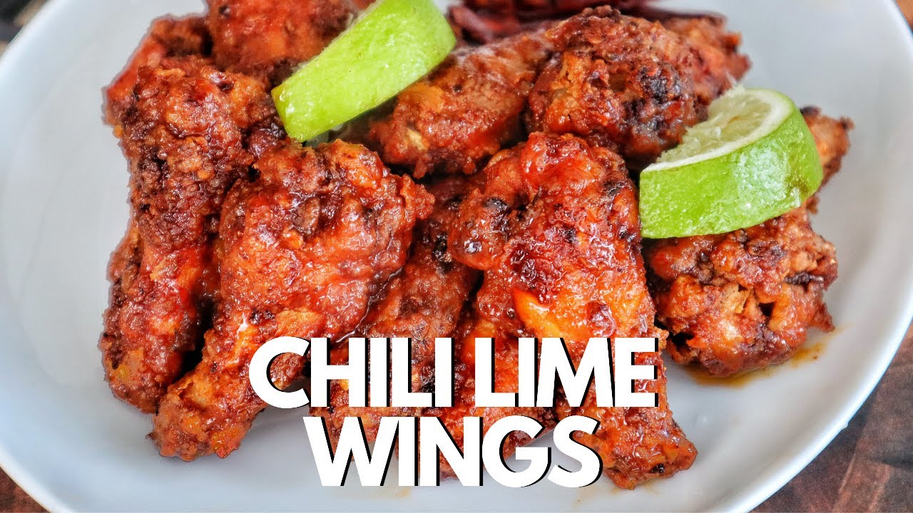 Chili Lime Chicken Wings Fried | Super Bowl Recipes