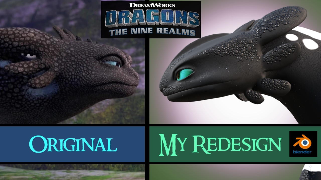 Thunder's Father - Night Light Redesign | 3D Model Showcase