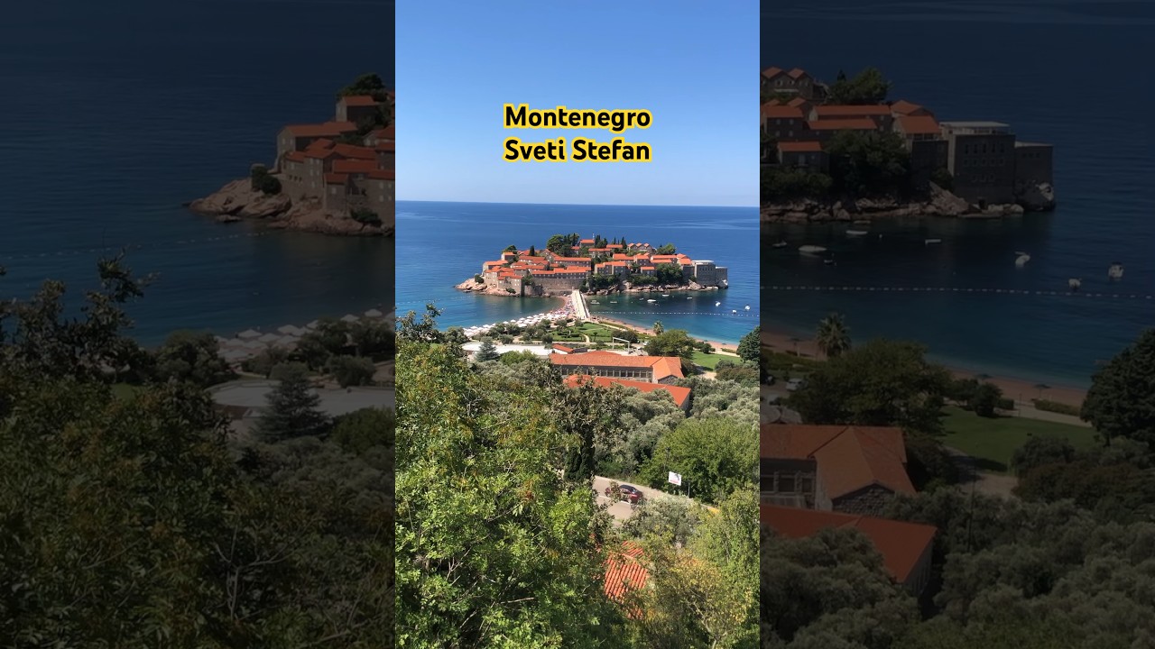 Sveti Stefan / Montenegro #walksss #walkingtour #walking #walk