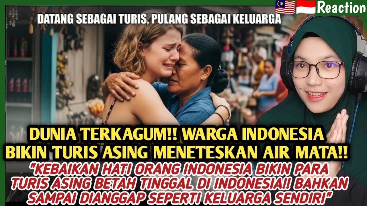 🇲🇾🇮🇩DUNIA TERKAGUM❗WARGA INDONESIA BIKIN TURIS MENETESKAN AIR MATA KARNA KEBAIKAN HATI ORG INDONESIA