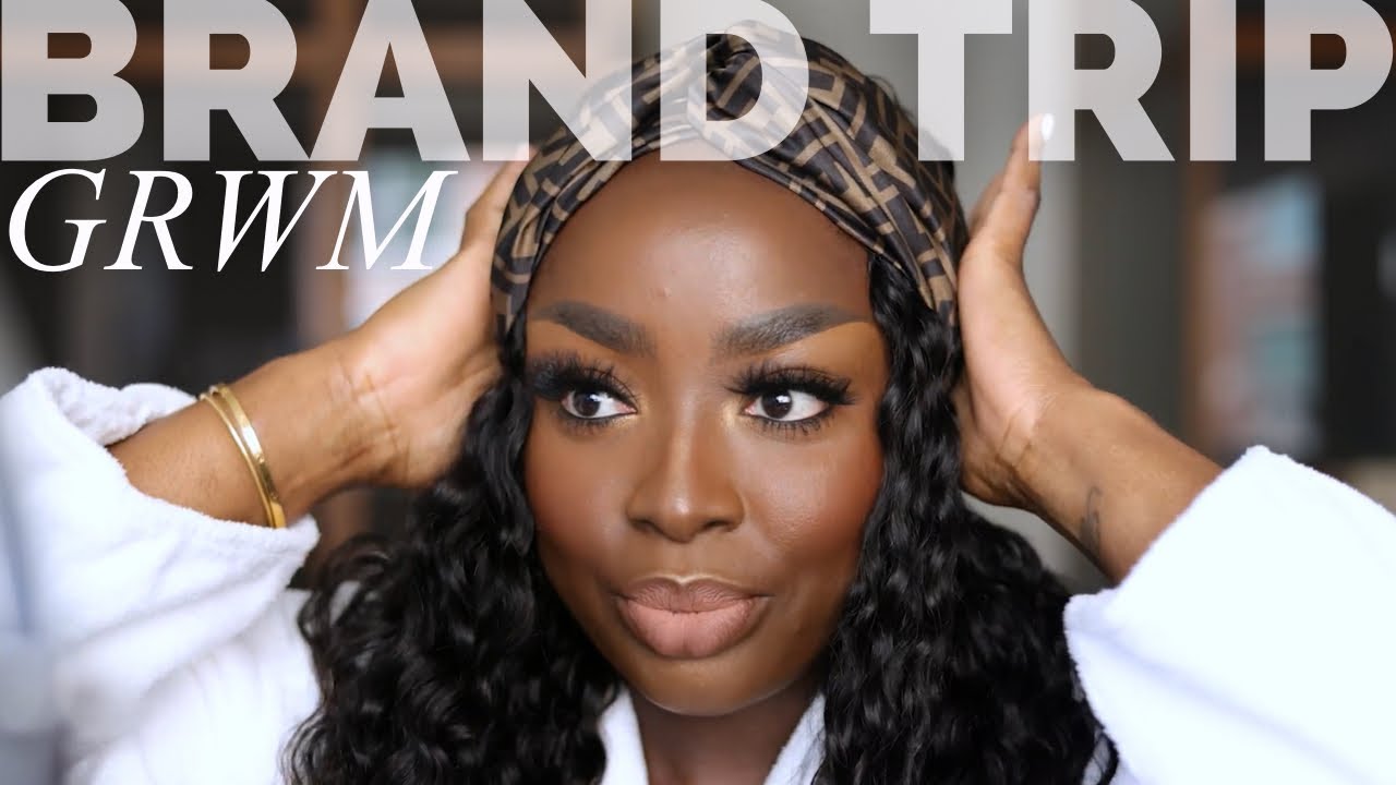 GRWM in TORONTO - FIRST CLASS Brand Trip, *paid* to post? MAKEUP FOR DARK SKIN | @mena_adubea