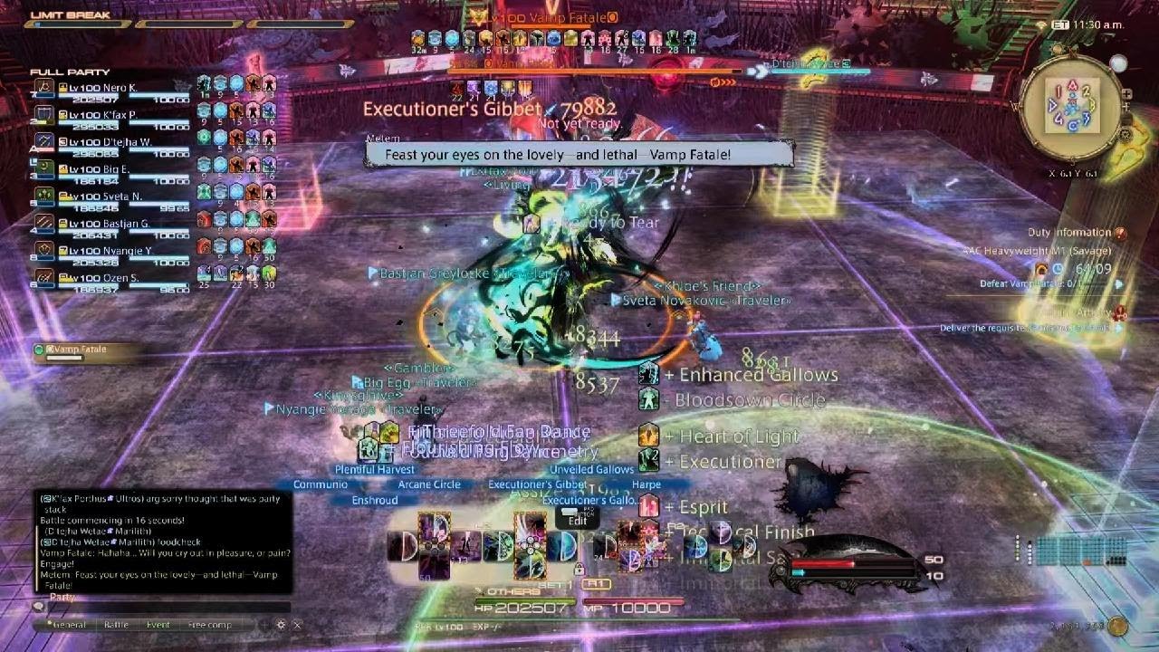 FINAL FANTASY XIV Acadia savage 9