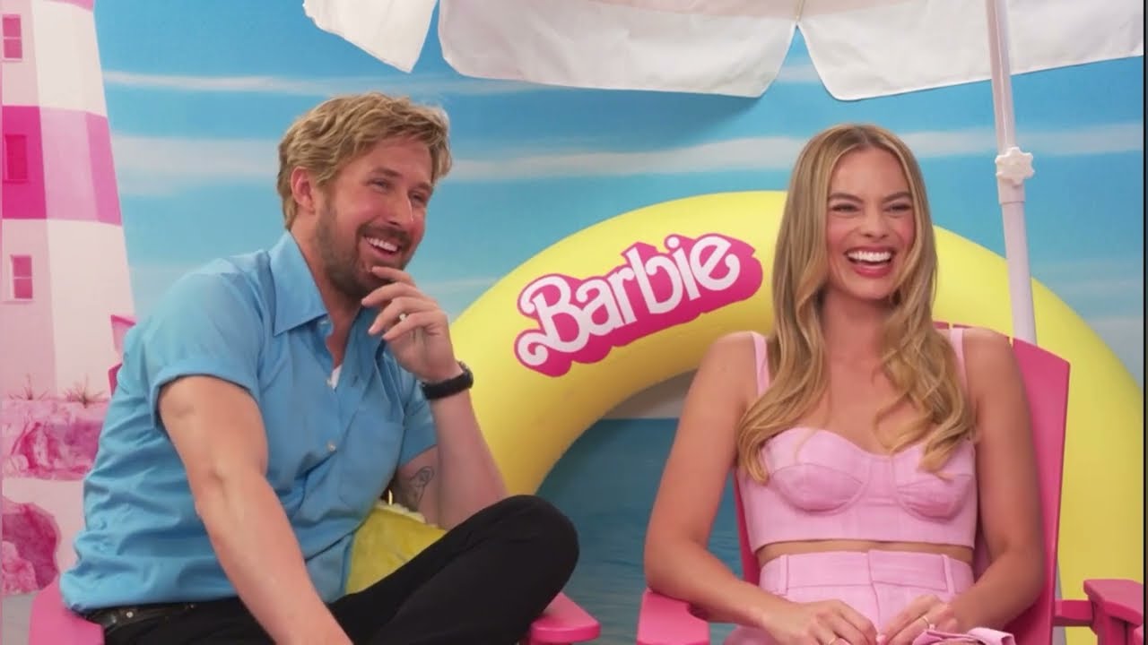 Barbie Interview with Margot Robbie and Ryan Gosling