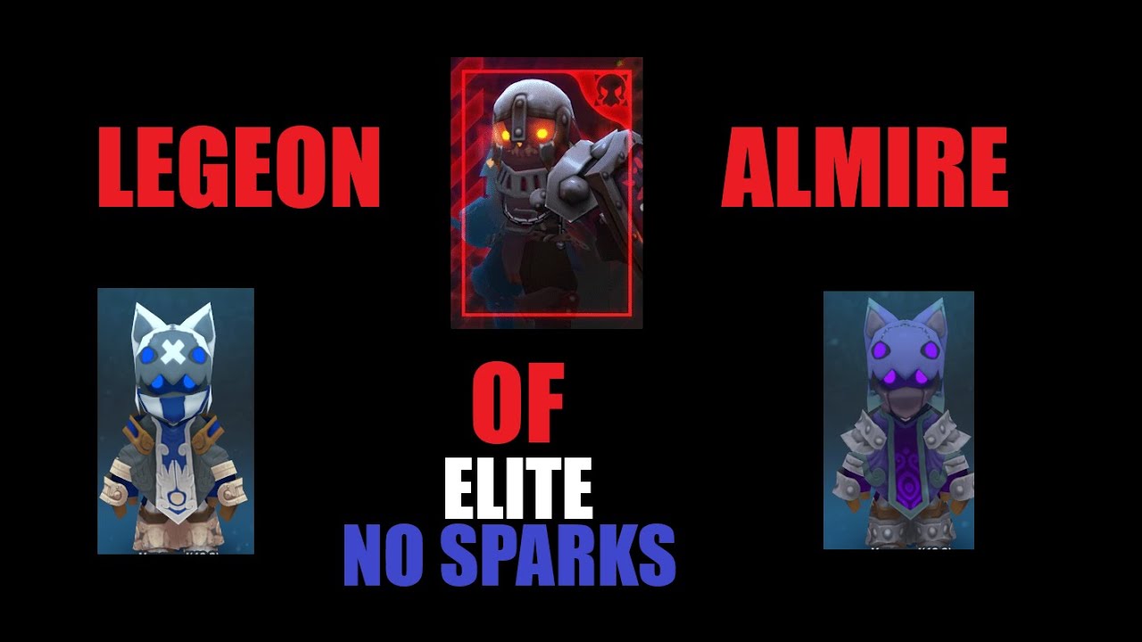 Spiral Knights LEGEON OF ALMIRE (ELITE, NO SPARKS)