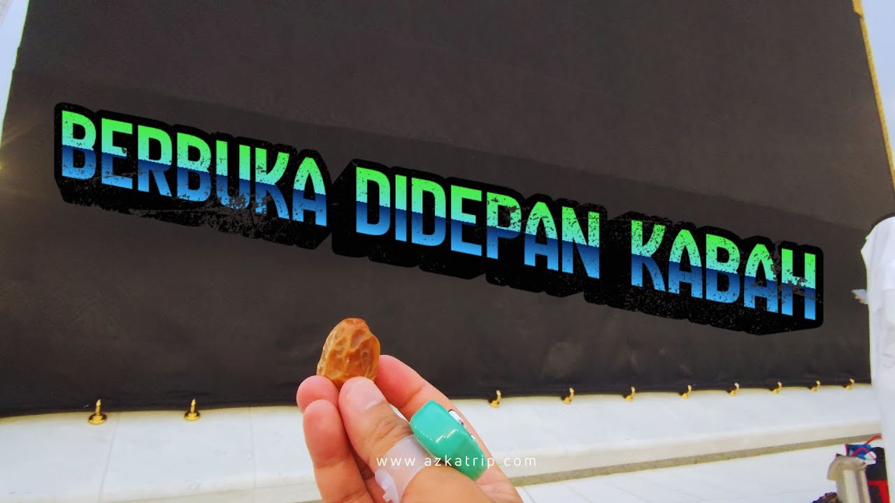 Nikmatnya Berbuka Puasa di Shaf Terdepan di Muka Bumi di Masjidil Haram