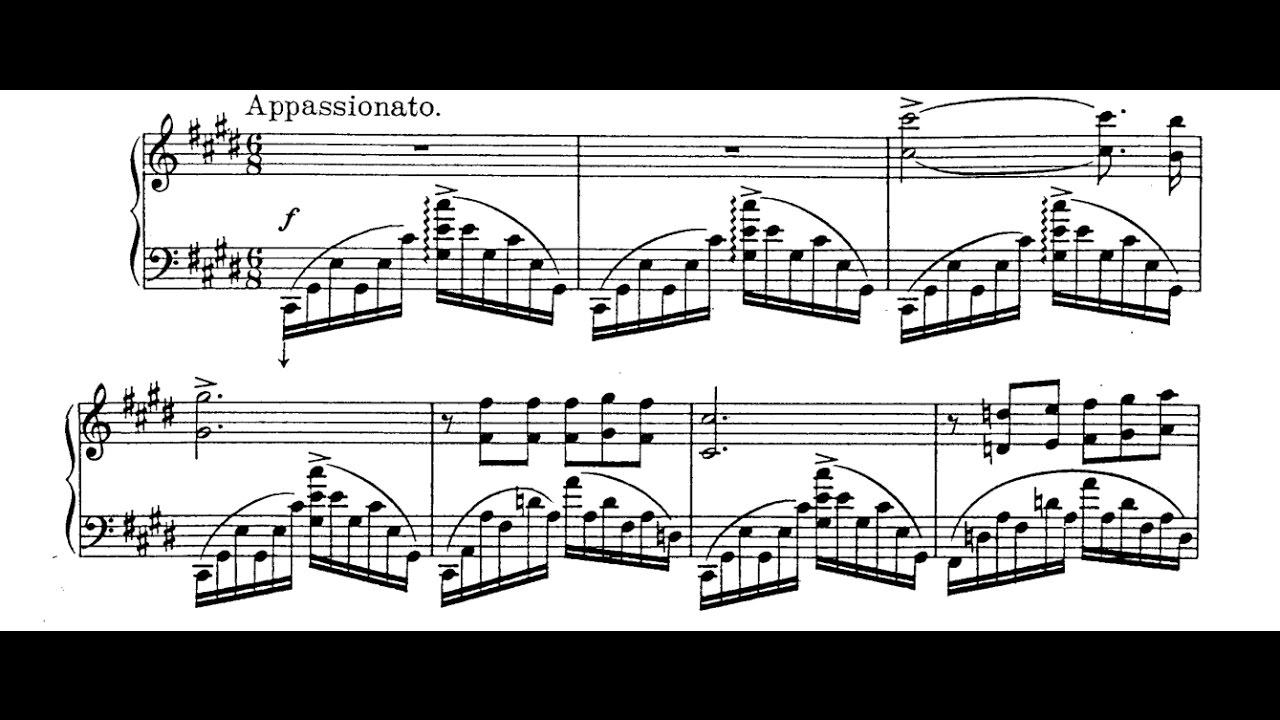 Bortkiewicz - Etude Op. 29, No. 3, Appassionato 