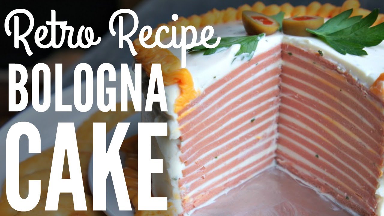 BOLOGNA CAKE Retro Recipe | You Made What?!