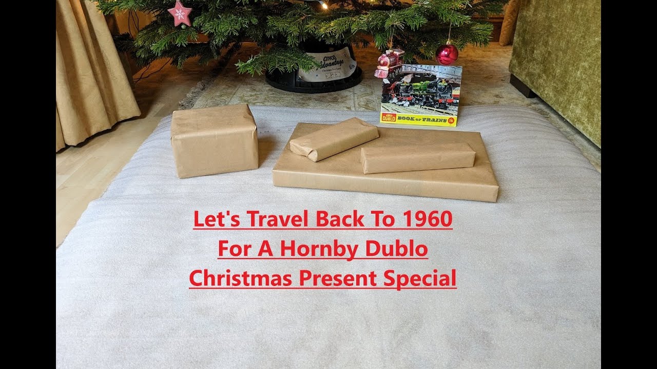 Let's Time Travel Back To A 1960's Christmas And Have Some Fun Hornby Dublo Model Railways Presents