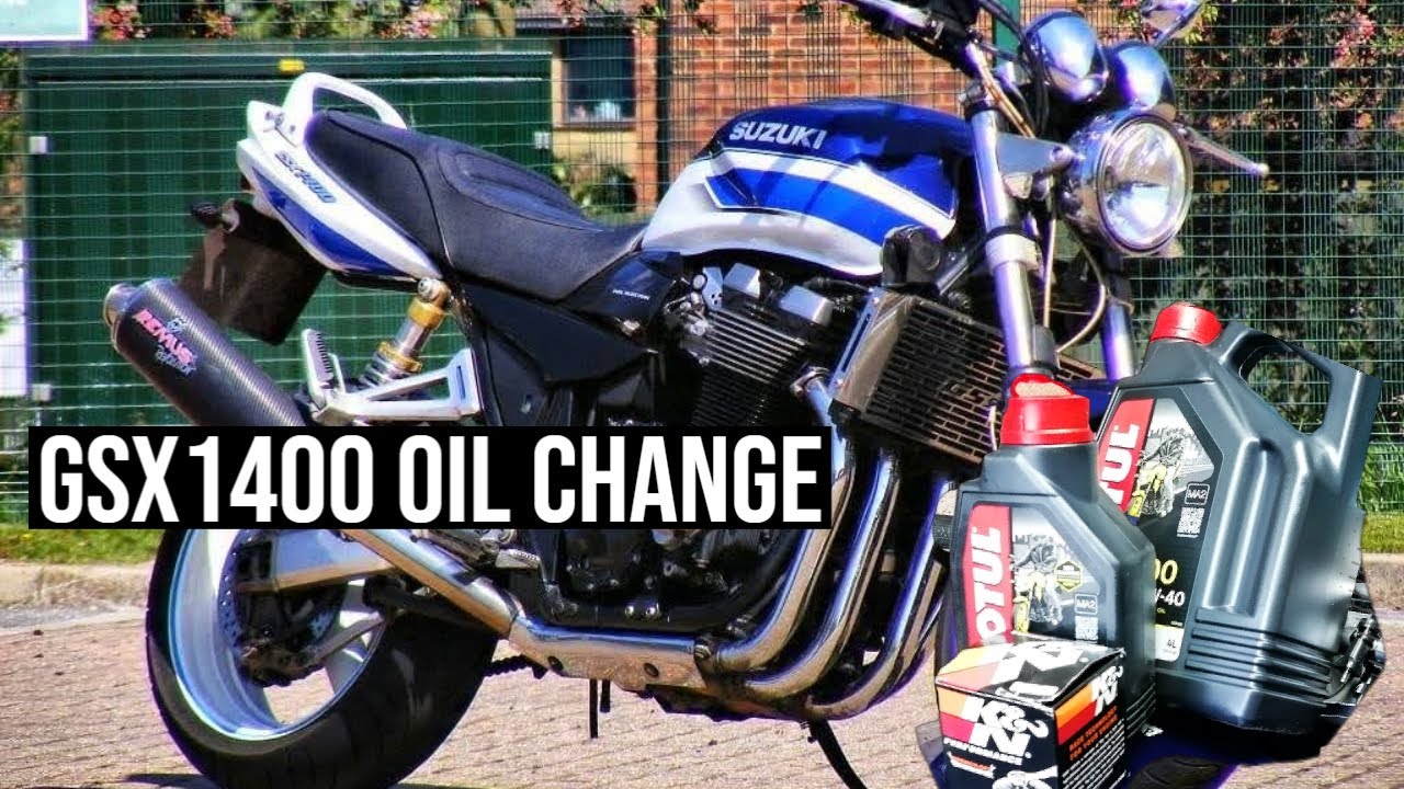 Suzuki GSX1400 Oil Change
