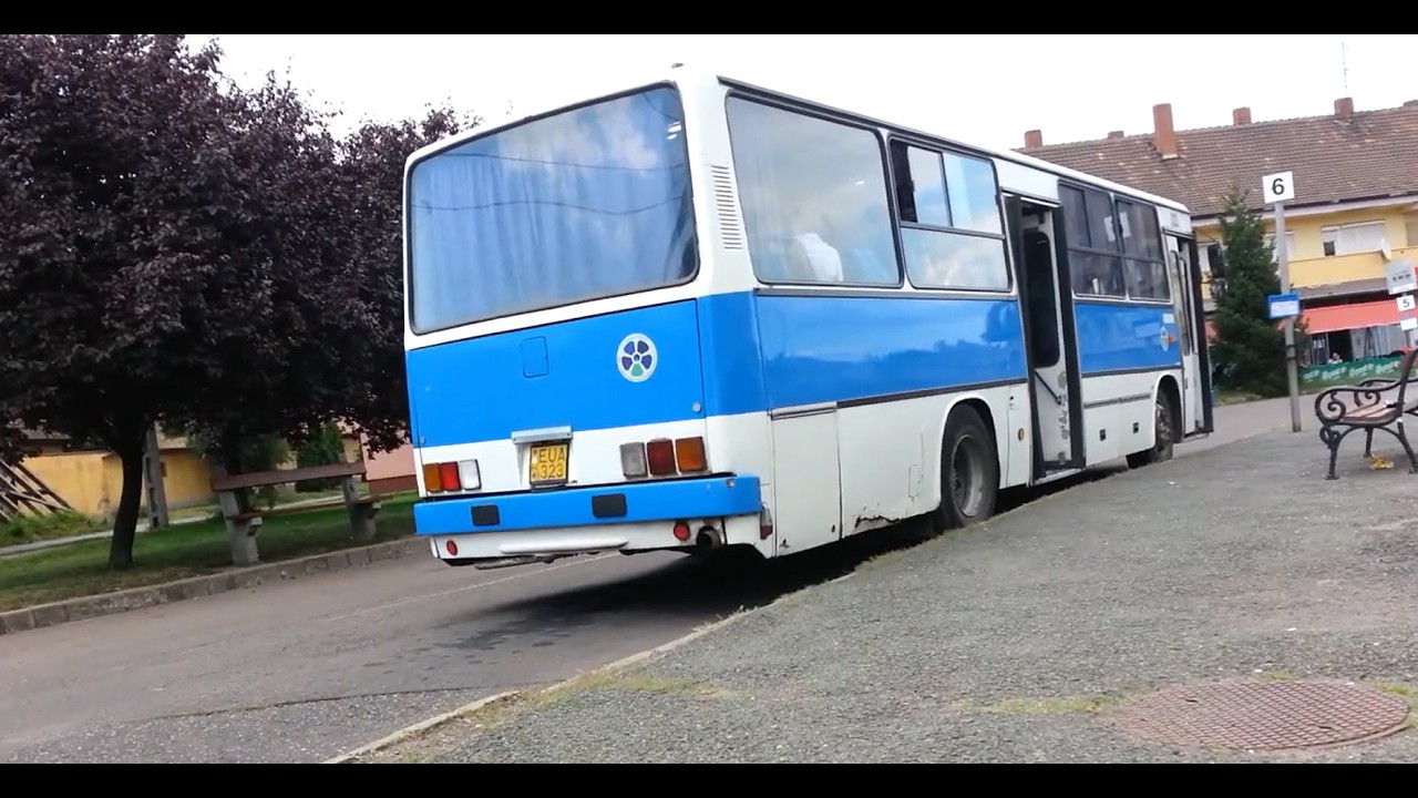 Ikarus 256.44 (1995) EUA-323 indul Füzesabonyból