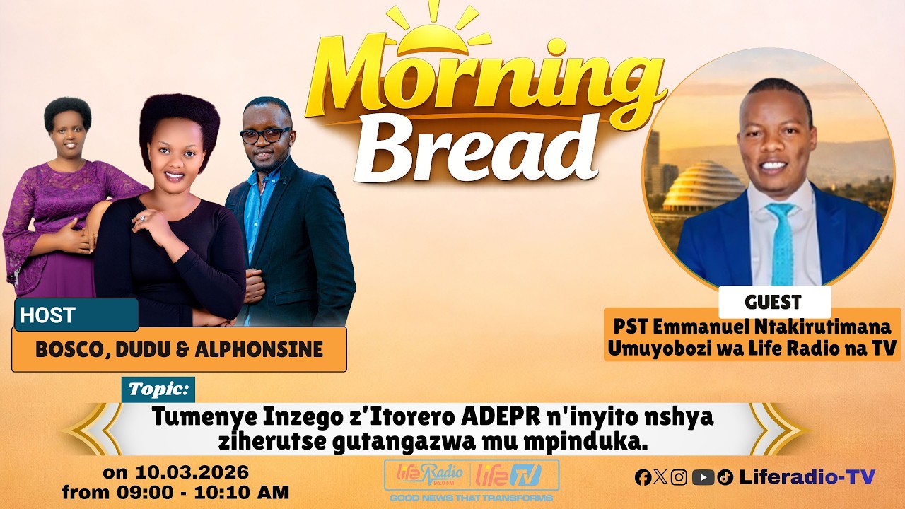 Tumenye Inzego z’Itorero ADEPR n'inyito nshya zatangajwe mu mpinduka||MORNING BREAD ON 10_03_2026