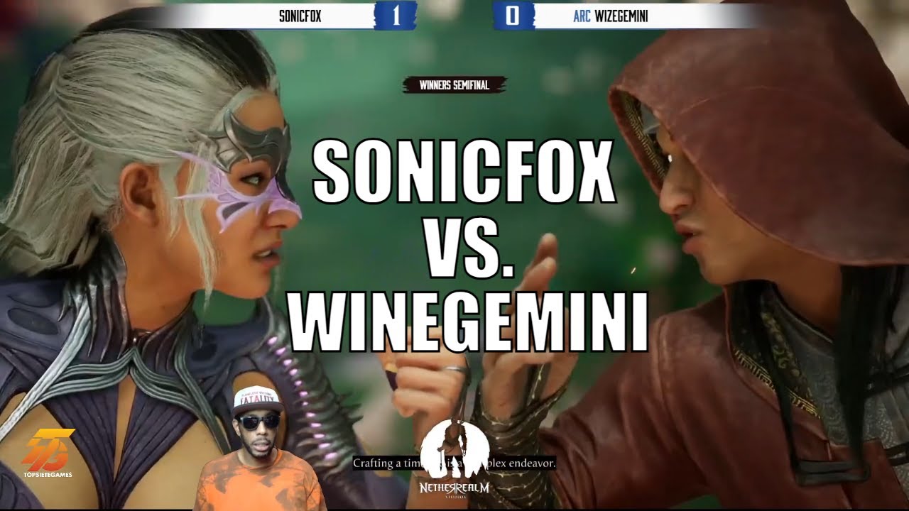 MK1: SONICFOX VS WINZEGEMINI | SINDEL VS LIU KANG |  Pro Kompetition