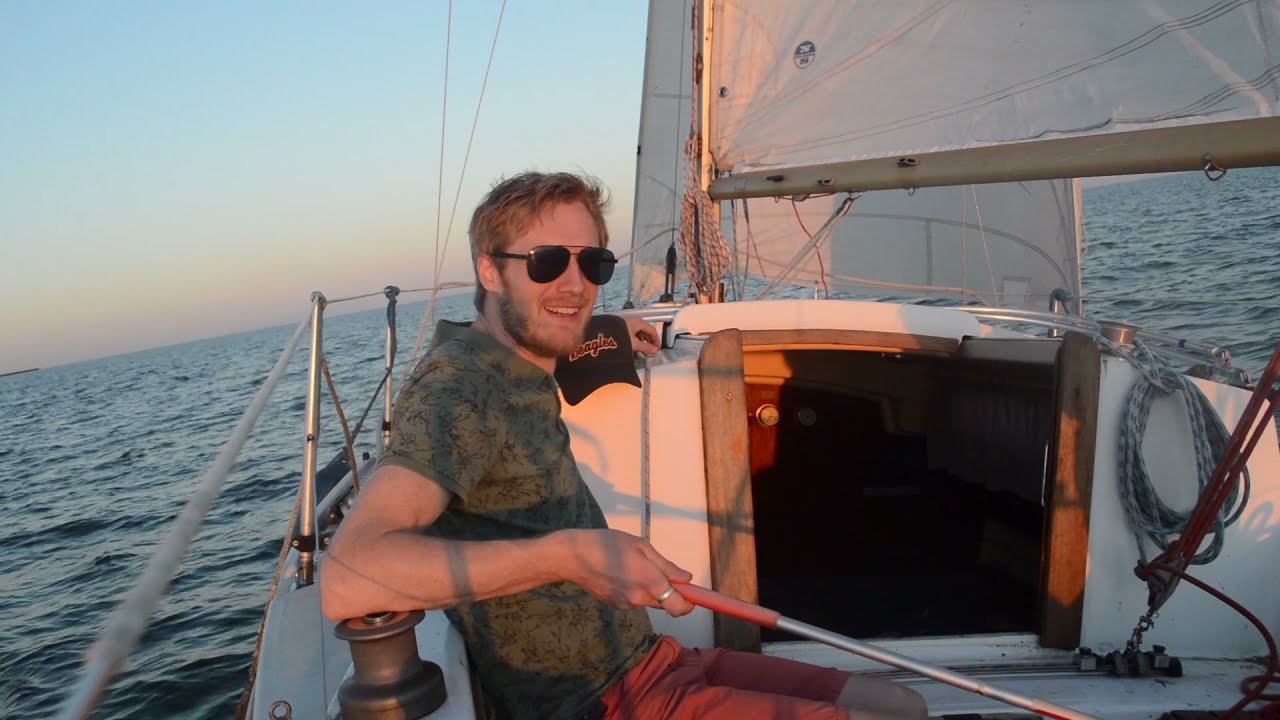 Preparing the boat for the sailing season and sailing the in the summer sun